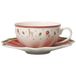 Villeroy & Boch Toy's Delight Koffie / theekop 0.3l wit met schotel rood