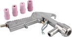 Sifon Feed Air Sand Blaster Pistolet de sablage avec 4 pointes en céramique pour le sablage