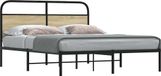 Maison Exclusive - Cadre de lit sans matelas 150x200 cm Chêne Sonoma