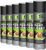 Spraytive 6x 500ml Roestoplosser MoS2 Kruipolie Smeermiddel