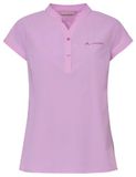 Women's VAUDE Yaras SL Overhemd II Dames Raspberry Elastaan/Polyamide Korte Mouw Lente/Zomer 2023