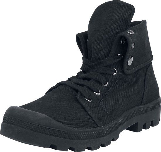Brandit Military Canvas High Unisex Laars - Zwart - EU36