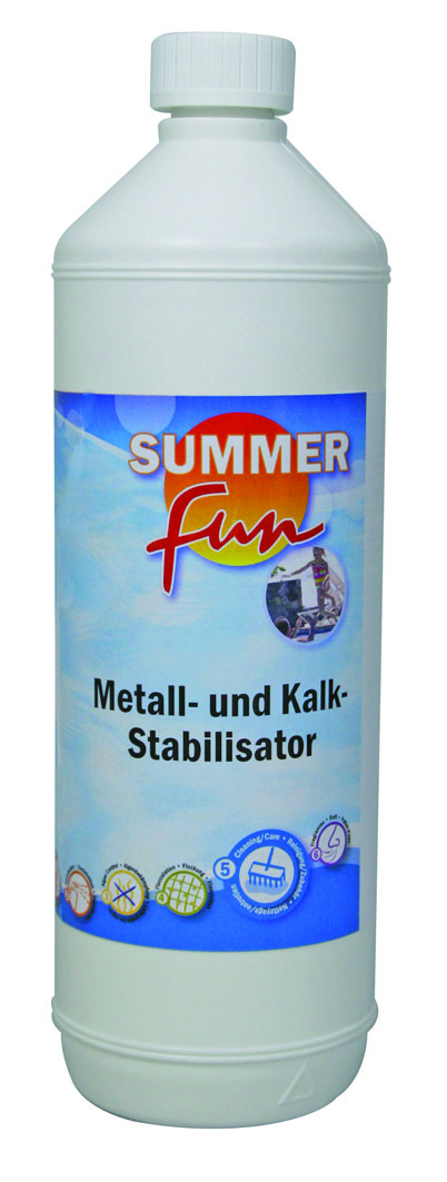 Summer Fun Metaal en kalkstabilisator 1 ltr