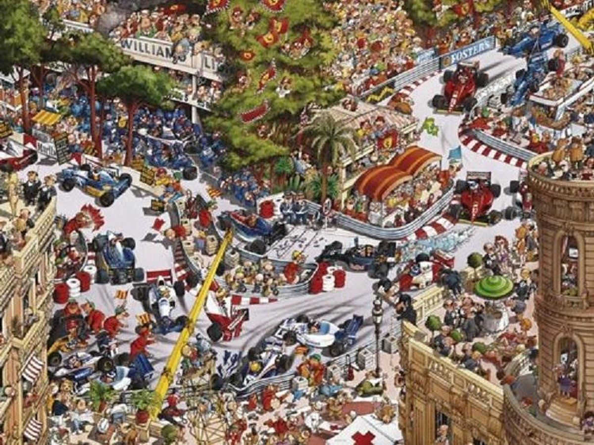 Heye Puzzel Monaco classics - 1500 stukjes - 3 hoekig 29923