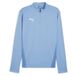 Puma T-shirt d'entraînement Teamgoal Quart de zip - Bleu/blanc, taille Large