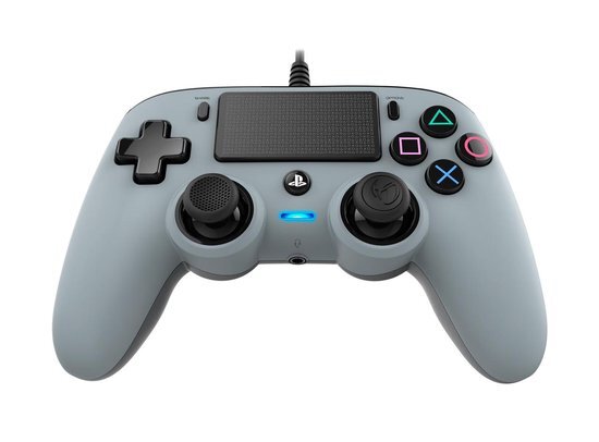 Nacon Officieel gelicenseerde Wired Compact Controller voor PS4 - grijs