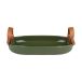 Marimekko Grand plat de service Oiva 23x32 cm Harvest green