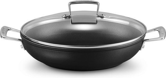 Le Creuset Essential Provençaalse Sauteuse - ø 30cm / 3.7 liter - Zwart