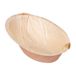 25 Areca 25 stuks - ovale kom 'Areca' 160 ml 14 x 10 x 6,4 cm natuur areca