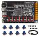 Octopus Carte mère Octopus V1.1, 32 bits, pour imprimantes 3D CR10 Ender 3, équipée de 8 pilotes TMC2209
