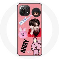 Manicase Etui voor Xiaomi Mi 11 Lite BTS Bangtan Boy BT21 Cooky Jungkook ARMY