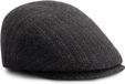 MGO Wem Heren - Casquette plate - Mélange de laine - Noir
