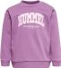 Hummel kinder-sweatshirt Fast Lime, Argyle Purple