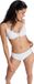 Roxy Island Hipster Shorty Bikini panty Wit L Vrouw