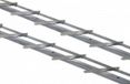 Waelbers Draaibare lamelgeleider RVS 220 cm 2 stuks