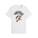 PUMA Shirt 'Super Puma' grasgroen / kersrood / zwart / wit