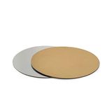 Decora Taartplaten in set goud/zilver Ø30 cm