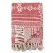 Bloomingville Oia Plaid Rood/Beige 160x130cm