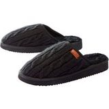 ESMARA Dames lammy pantoffels (Zwart, 39)