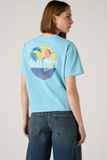 Levi's T-shirt coupe vintage - Femme - XL - Bleu / Golden Daze Air Blue