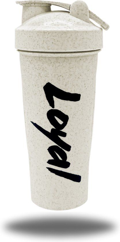 Loyalprotein Shaker - Shakebeker | Bidon - Tarwestro - 700 ml - Tarwestro / Creme