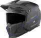 Bogotto Radic WN-ST 22.06 Zwart Blauw Jethelm - Helm