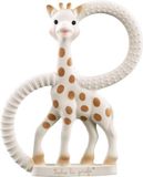 Sophie la girafe Baby tandjes Ring, 100% natuurlijk rubber ftalaat-vrij gemakkelijk te grijpen baby bijtring, geschikt voor pasgeboren baby's - Fresh Touch Box