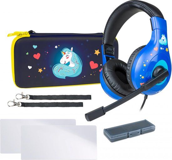 Nacon Bigben Essential Unicorn Pack-Standaard (NSW) Nieuw