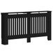 VidaXL Radiatorafdekking noir chêne 152 x 19 x 81,5 cm bois travaillé