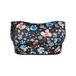 Zizzi voorgevormde strapless bandeau bikinitop CAANNE zwart/multi