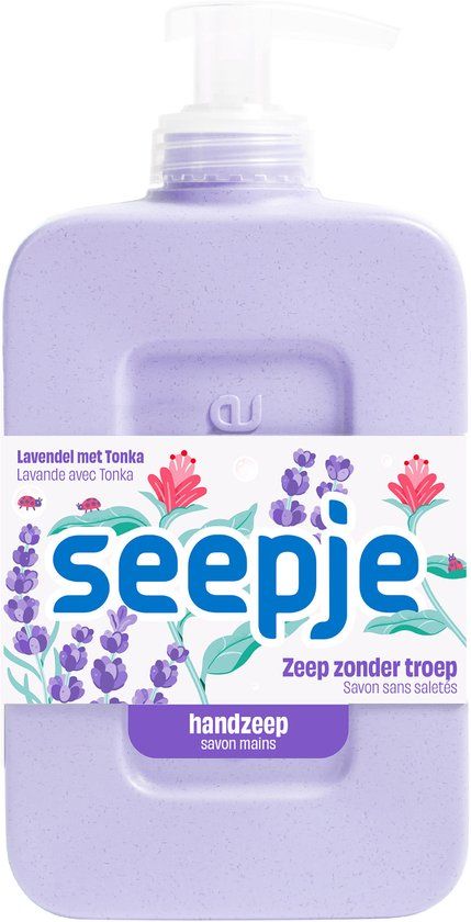 Seepje Handzeep Lavendel met Tonka - 300 ml