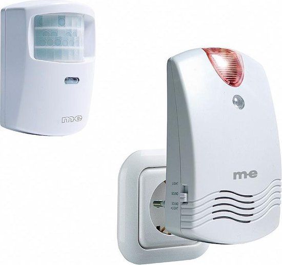 M-E DGF-100 Entreemelder - Toegangsmelder - Winkelbel - Set