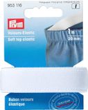 Prym Veloursbandelastiek 20 mm wit