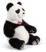 Panda Pluche panda Kevin, 30x38x23 cm, blanc/noir, polyester, lavable