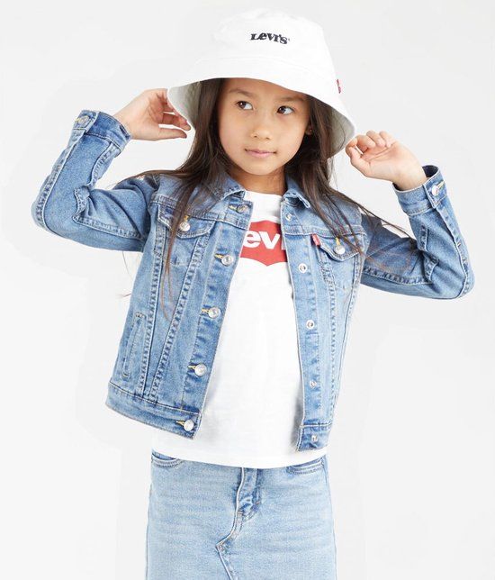 Levi's Kids Trucker Jacket Blue 8 Years Unisex