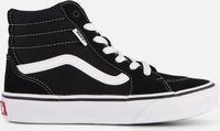 VANS YT Filmore Hi (SUEDE/CANVAS)BLACK/WHITE - Maat 34