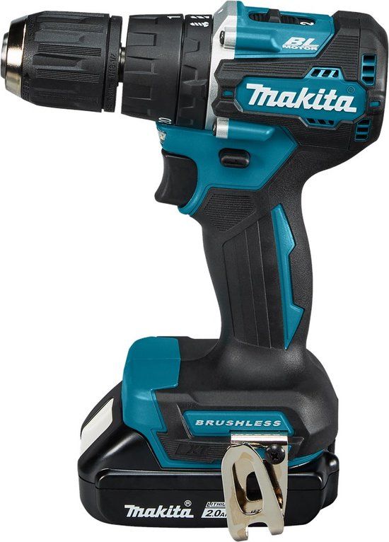Makita DHP487RAJ Accu Klop-/Schroefboormachine 18V 2.0Ah in Mbox