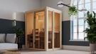Karibu Sauna, sauna d'intérieur, modèle Irava 1