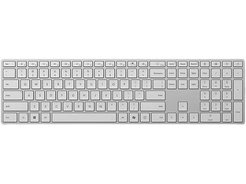 Microsoft Surface SC EP2-04213 Draadloos Toetsenbord - Grijs - 0196388386789