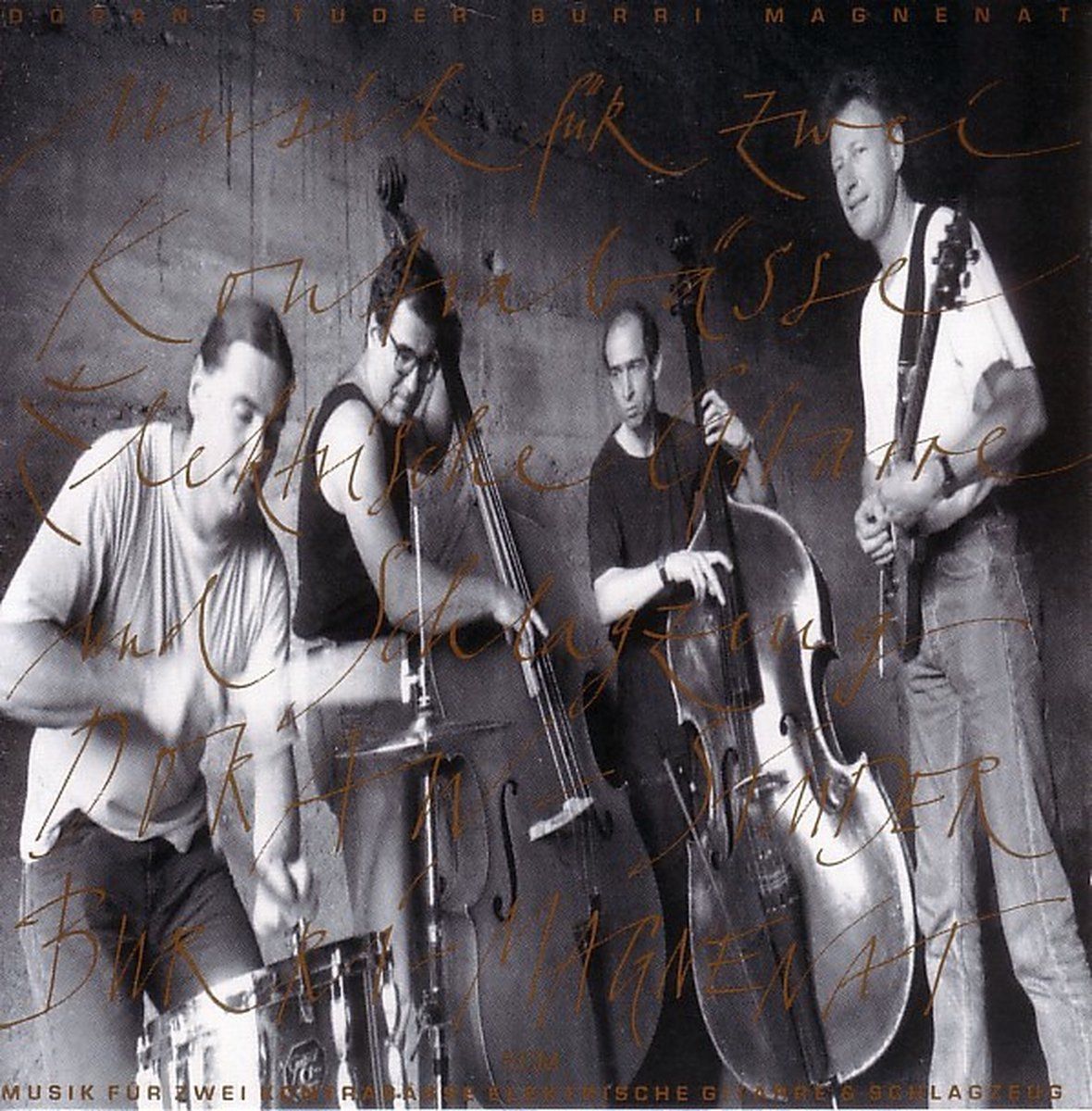 OUTHERE Musik Fur Zwei Kontrabasse, Gitarre & Schlagzeug