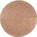 vidaXL - Tapijt - Runner - MARSA - Bruin - 120 x 120 cm - Polyester en PVC