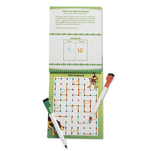 MELISSA & DOUG Veeg - Off Activity Pad - Dieren | Activiteiten Pads | Reizen | Leeftijd +6 jaar | Cadeau voor Jongen of Meisje