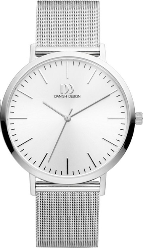 Danish Design IQ62Q1159 horloge heren - zilver - edelstaal