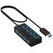 Sabrent 4-Port USB 3.0 Hub with Individual LED Power Switches (HB-UM43)