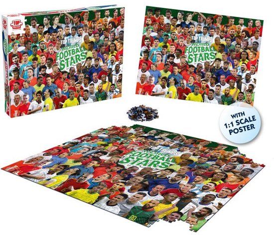 Winning Moves Puzzel - World Football Stars 2026 - 1000 stukjes