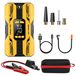 StarTech Startset met luchtcompressor - 6-in-1 autostartapparaat - 8000 mAh - 190 PSI bandenpomp - LED-lamp - USB-powerbank - 12V - Geel