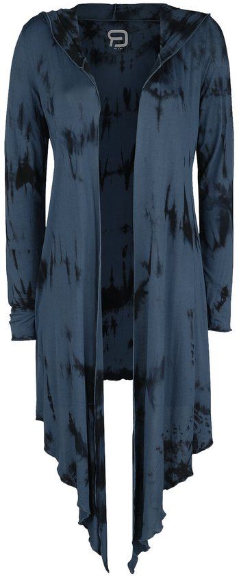 R.E.D. by EMP R.E.D. Rock-Engineered Design Blauw batik vest - Dames - S