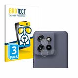 BROTECT Screenprotector 3 Stuks voor Motorola Edge 50 Neo (ALLEEN Camera Lens)