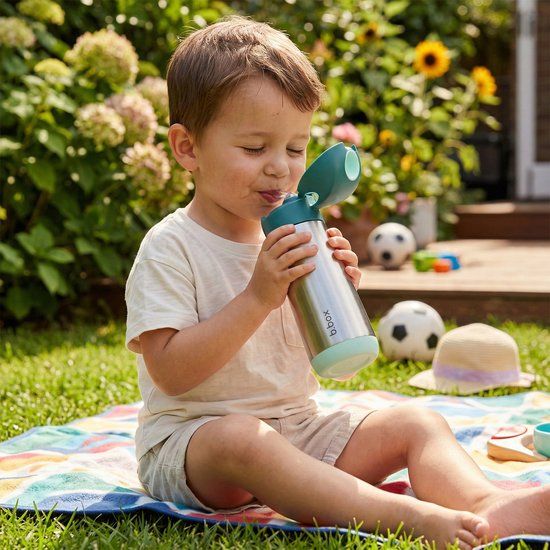 b.box Thermos-Drinkfles en Waterfles | Smaragdenbos | 500 ml