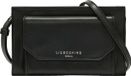 LIEBESKIND BERLIN Lora Calf Optic Crossbodybag Black Zwart